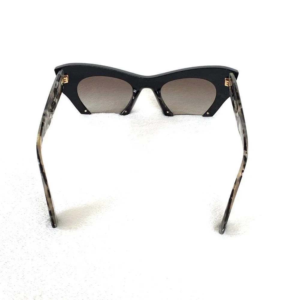 NWOT Miu Miu Rasoir Rhinestone Cat Eye Sunglasses